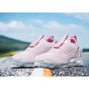 Nike Air Vapormax Flyknit Light Arctic Pink CT1933 Women Size 6 New Fast Ship